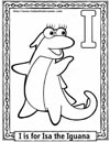 cartoon alphabets coloring sheets