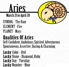 aries. Babies born under this star sign have an active mind and a strong